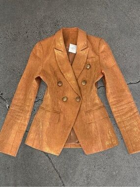 Vintage Sunset Double Breasted Blazer